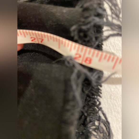 Guess Jeans Distressed Black Denim Size 28 R - Picture 9 of 10